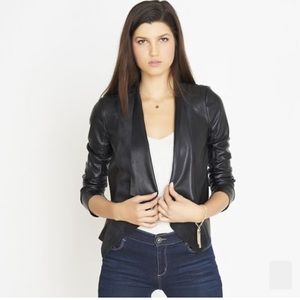 Dynamite Faux Leather Blazer Jacket 🦅